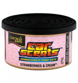 CALIFORNIA CAR SCENTS - STRAWBERRIES AND CREAM